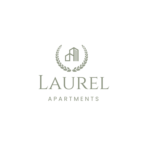 A logo for Laurel Apartments is displayed.